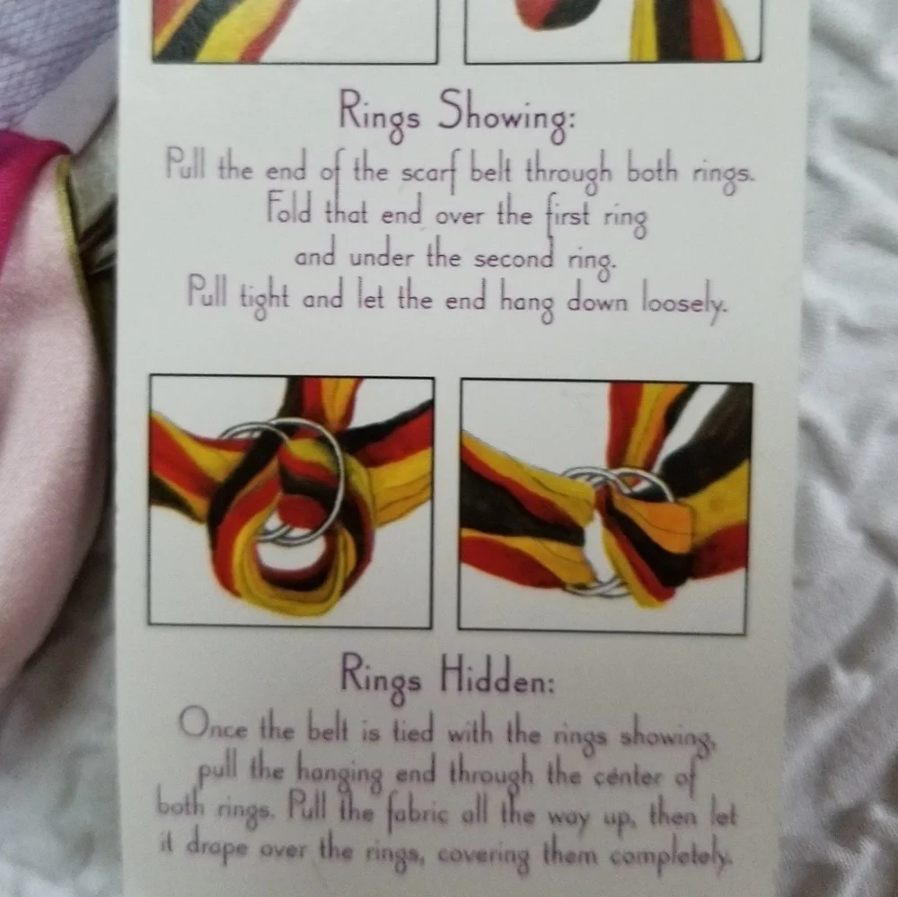 Queen Marlene Retro Cloth Scarf  Belt